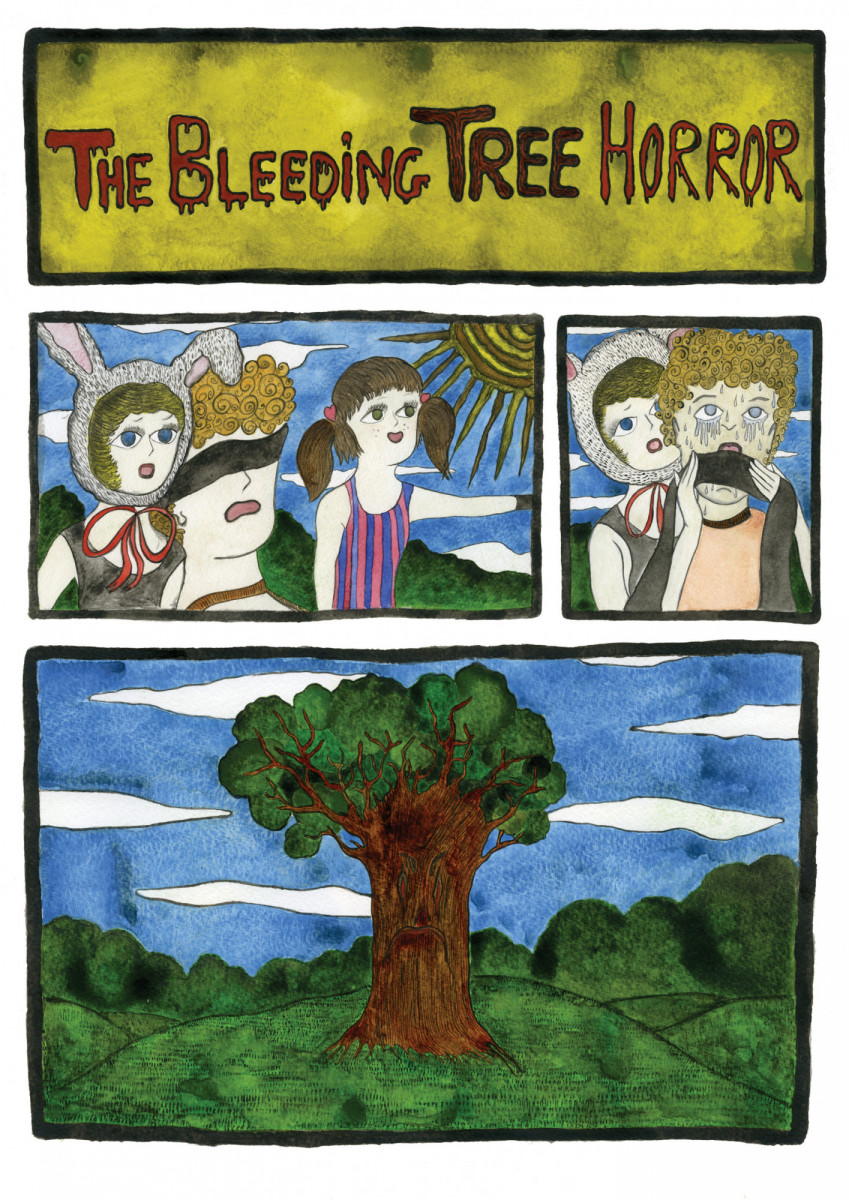 The Bleeding Tree Horror - Panel 1/4