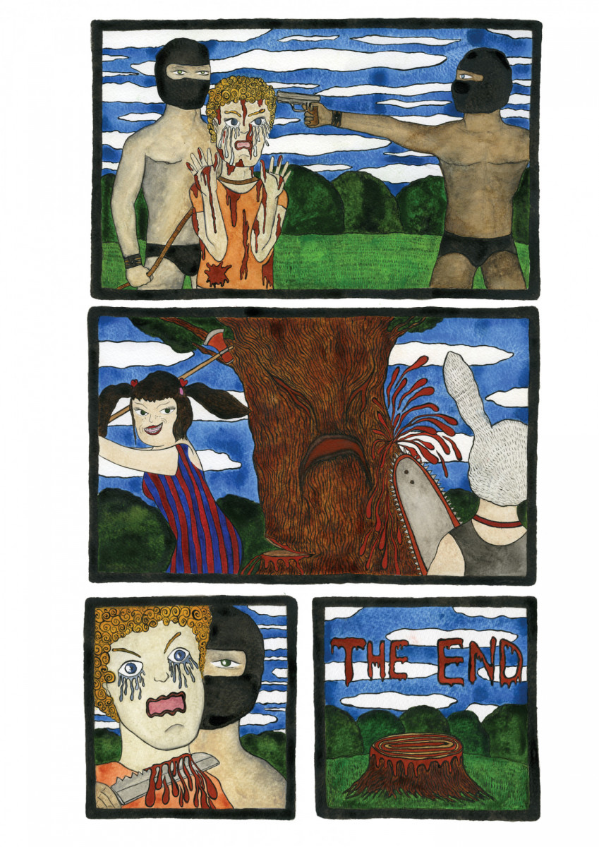 The Bleeding Tree Horror - Panel 4/4