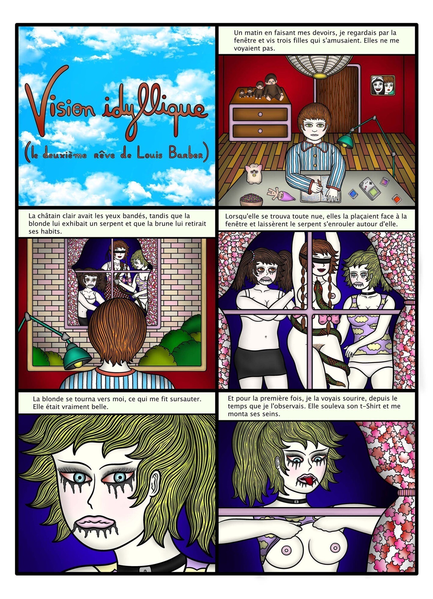 Vision idyllique - Planche 1/2